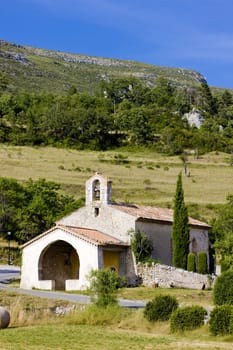 church, Rougon, Provence, France
