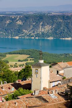 Aiguines and St Croix Lake, Var Departement, Provence, France