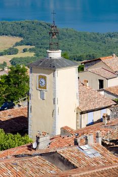 Aiguines and St Croix Lake, Var Departement, Provence, France