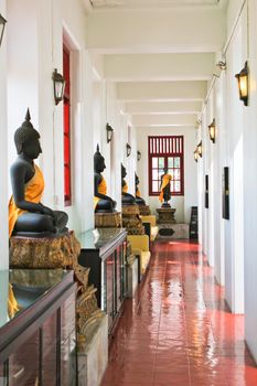 Library in Thai temple is peaceful.