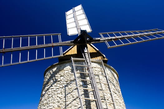 windmill, Montfuron, Provence, France