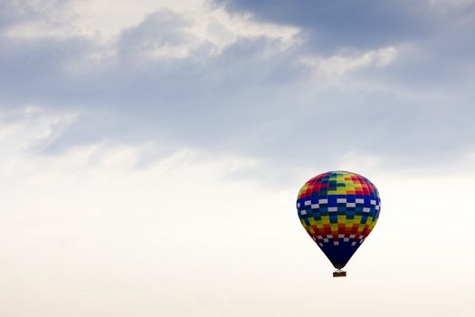 hot-air baloon, Provence, France