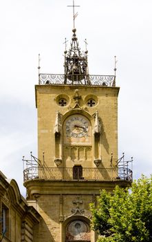 town hall, Aix-en-Provence, Provence, France