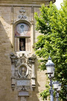town hall''s hall, Aix-en-Provence, Provence, France