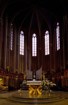 interior of Saint Sauveur Cathedral, Aix-en-Provence, Provence, France