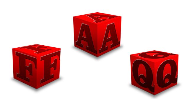 Abbreviation FAQ for frequently asked questions online