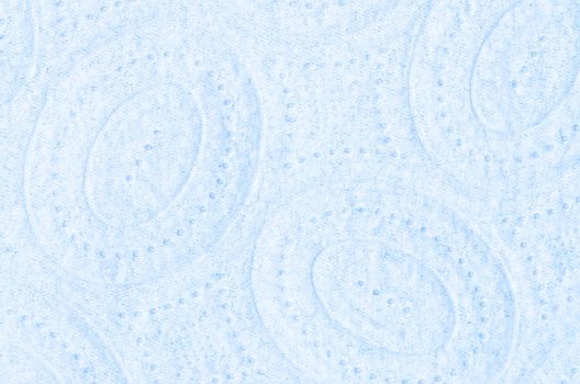 Blue kitchen paper texture.