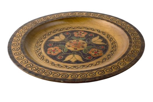 decorative wooden plate