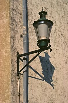 Old lantern in Osnabrück, Lower Saxony, Germany