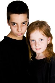 sibling listening to music