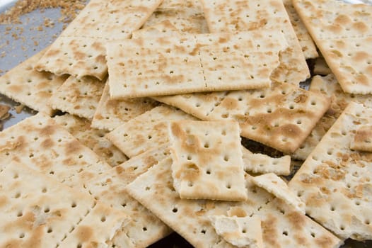 Crackers background