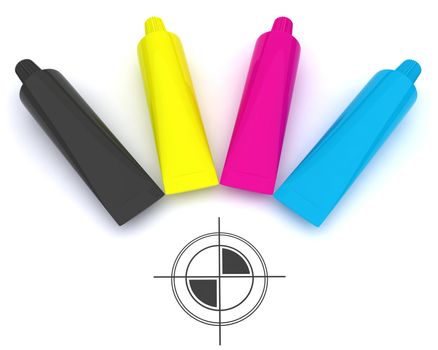 CMYK and polygraphic cross
