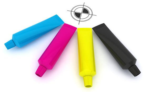 CMYK and polygraphic cross