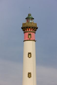 lighthouse''s detail, Ouistreham, Normandy, France