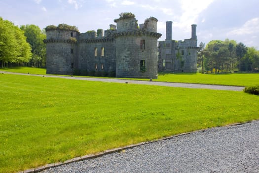 Chateau de Kergornadeach, Brittany, France