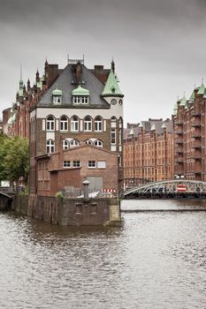 An image of the nice Wasserschloss in Hamburg Germany