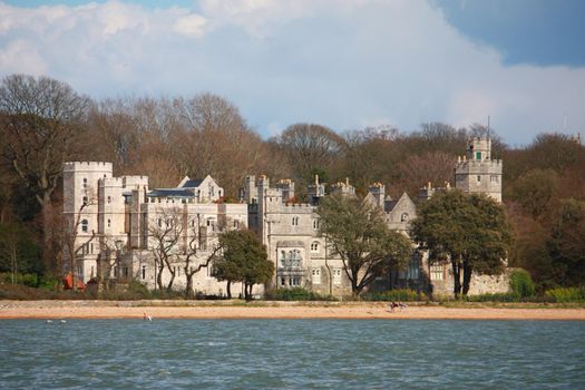 Netley Castle viewed from Southampton Water