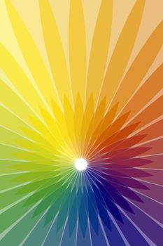An image of a nice rainbow color background