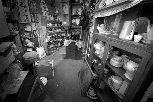 An antique shop