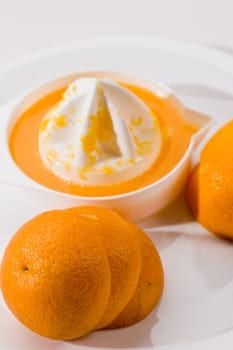 food series: fresh fruit orange juice drink