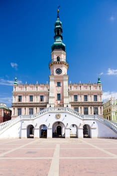 Town Hall, Main Square (Rynek Wielki), Zamosc, Poland