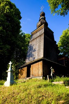 wooden church, Hunkovce, Slovakia