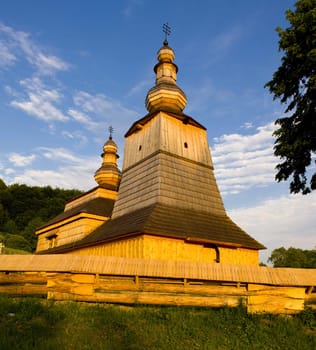 wooden church, Mirola, Slovakia