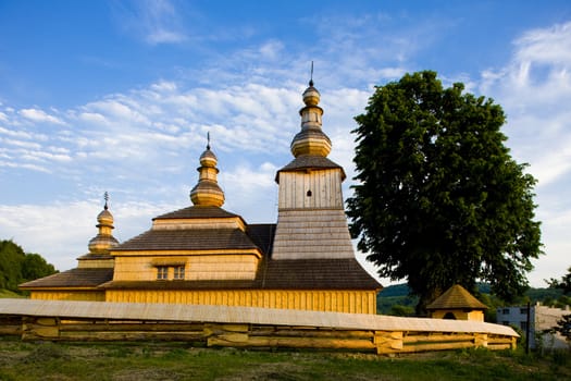 wooden church, Mirola, Slovakia