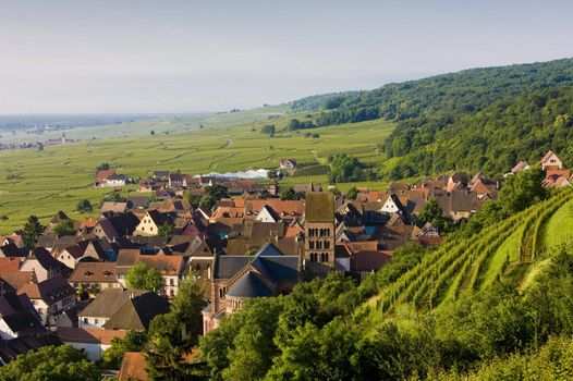village in Alsace, France