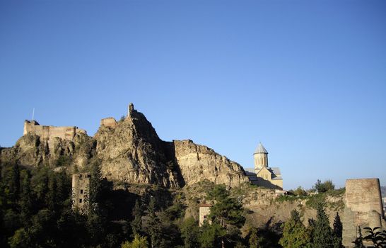 The ruins of Tbilisi's Castle