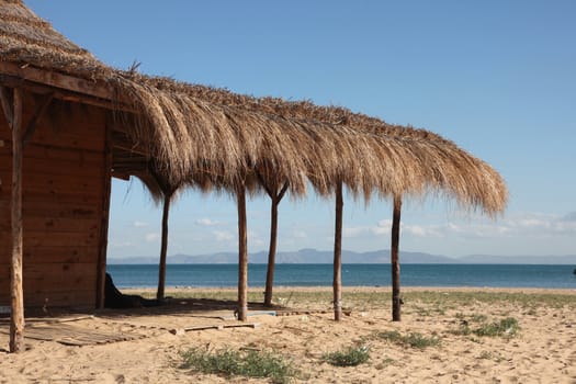 Beautiful scene of a the sea and beach, Tunisia