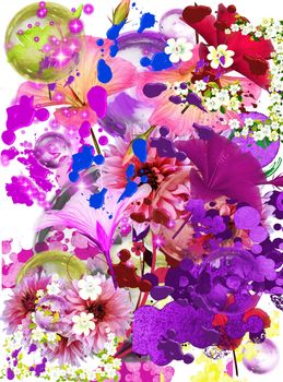 flower collage