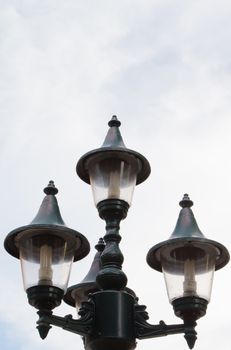 Pole lamps, an old classic.