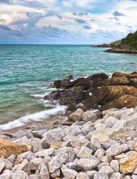 Sea in the daytime in Thailand