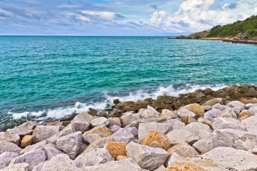 Sea in the daytime in Thailand