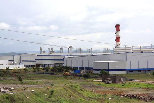 A huge factory setup in India.