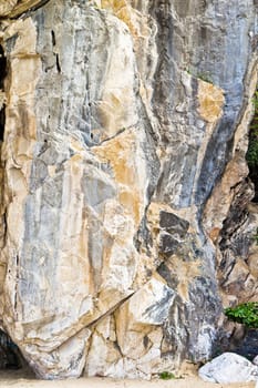 Cliffs by the sea.