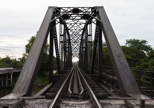 Railroad in Thailand.