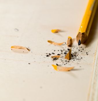 Making a hole in wood box with a bradall prior to screwing