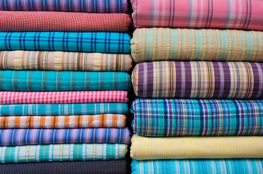 Indian Fabric Textile for Sale at Market