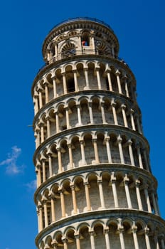 Leaning Tower of Pisa in Italy