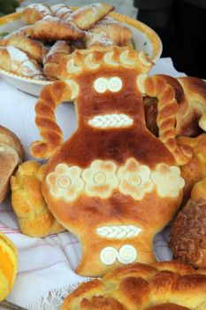 Delicious homemade Christmas bred