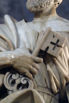 Key, the symbol of Saint Peter