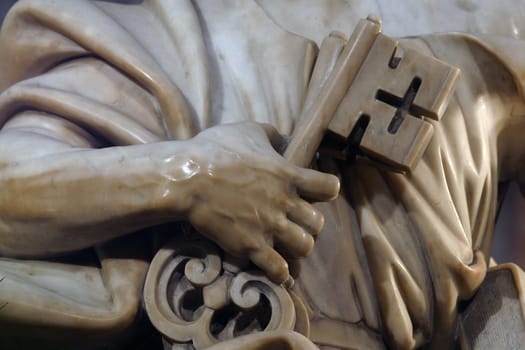 Key, the symbol of Saint Peter