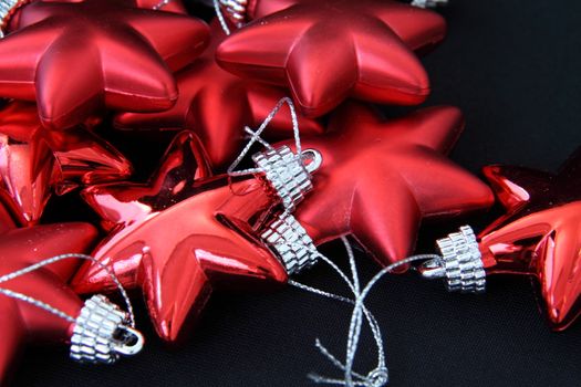 red star decorations
