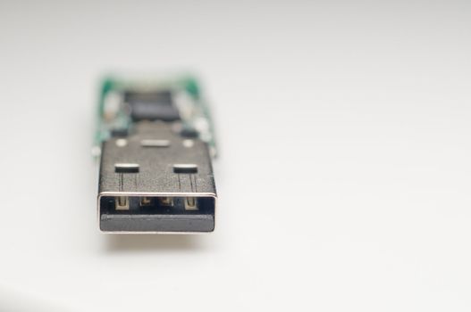 Electronic parts of a USB memory stick