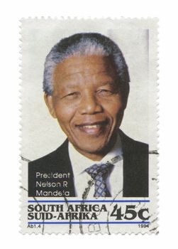 President Nelson Mandela stamp in 1994