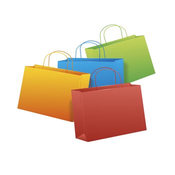 An image of four nice shopping bags