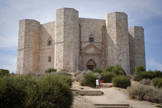 Castel del Monte is a 13th century castle situated in Andria in the Apulia region of southeast Italy. It was built by the Holy Roman Emperor Frederick II. Today a  UNESCO World Heritage Site.