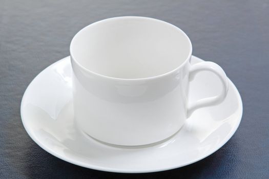Perfect white coffee cup